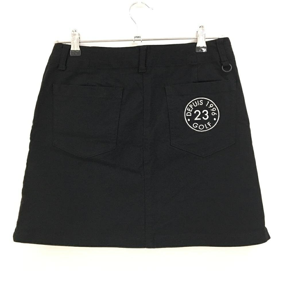 【25%OFFクーポン配布中！9/14まで】【美品】23区ゴルフ スカート 黒 バックロゴ レディース 64(M) ゴルフウェア 23区 reonard-10158569 レオナード 楽天市場店 サンプル画像2