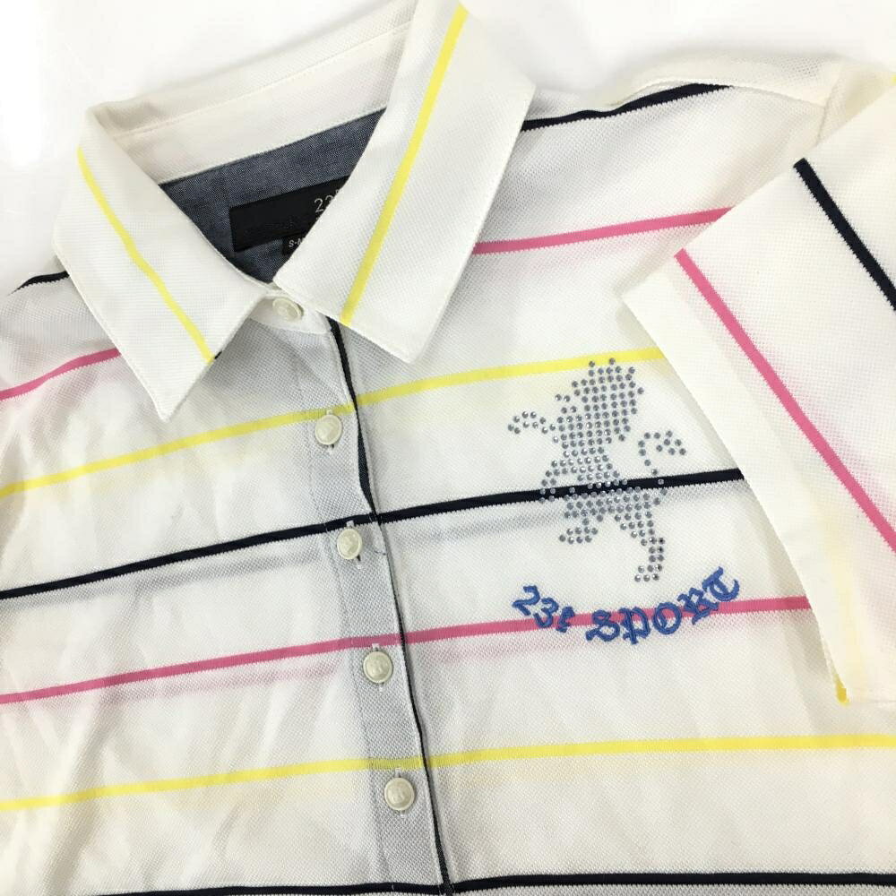 【当店ポイント10倍！楽天スーパーセール期間限定】【超美品】23区スポーツ 半袖ポ...