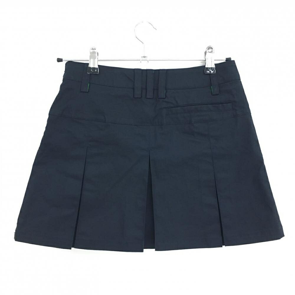 アディダス スカート ネイビー ボックスプリーツ レディース M/M ゴルフウェア サンプル品 adidas