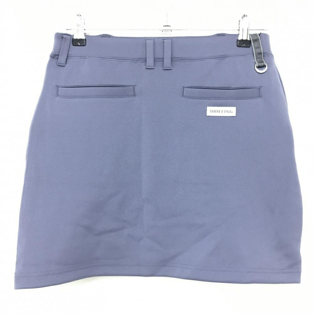 【新品】ブリーフィング スカート グレー サイド立体ロゴ ウエストゴム レディース M ゴルフウェア 2023年モデル BRIEFING