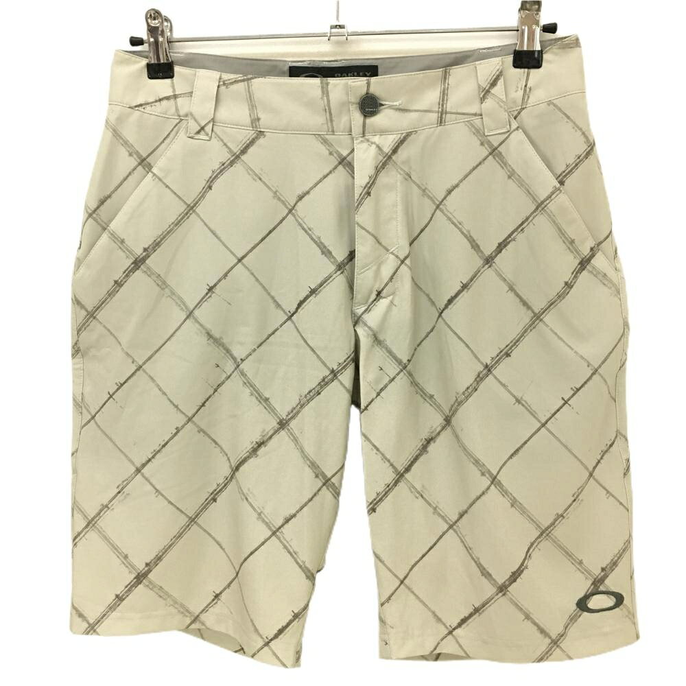 商品説明 ブランド Oakley アイテム ハーフパンツ 表記サイズ 30W ※海外サイズの場合もございます。必ず実寸サイズをご確認ください。 実寸サイズ 　ウエスト：約38cm　股上：約25.5cm　股下：約25.5cm　もも幅：約28cm　裾幅：約23.5cm ※実寸サイズの採寸方法については、こちらをご覧ください。 ★実寸サイズは平台に平置きして外寸を測定しており、商品によっては若干の誤差が生じます。数cmの誤差は予めご了承くださいませ。 特徴・仕様 適応時期 夏 商品ランク A+ コメント 商品ランク（ゴルフウェア） N 新品（タグ付き) S 新品未使用品（タグなし） A+ 使用感や汚れ等がない、または目立たない綺麗な中古品 A 使用感や汚れ等が少ない美品や良品 B+ 使用感や中小の汚れ等がある一般的な中古品 B 使用感や大中の汚れ等がある一般的な中古品 C 使用感や大中の汚れ、小さな穴等がある中古品 商品ランク（ゴルフシューズ） N 新品（タグ付き) S 新品未使用品（タグなし） A+ しわや汚れ等がない、または少ない綺麗な中古品 A しわや小さな汚れはあるが、使用感が少ない美品や良品 B+ しわや中小の汚れ、使用感がある一般的な中古品 B しわや大中の汚れ、使用感がある一般的な中古品 C しわや大中の汚れ、使用感がある中古品 D しわや大きな汚れ、使用感がある中古品 &nbsp;★A+～CランクはUSED品となりますので、神経質な方はご入札をお控えください。 &nbsp;★Nランクは新品商品ですが、一部保管時による汚れ等があります。商品説明や写真で必ずご確認ください。　