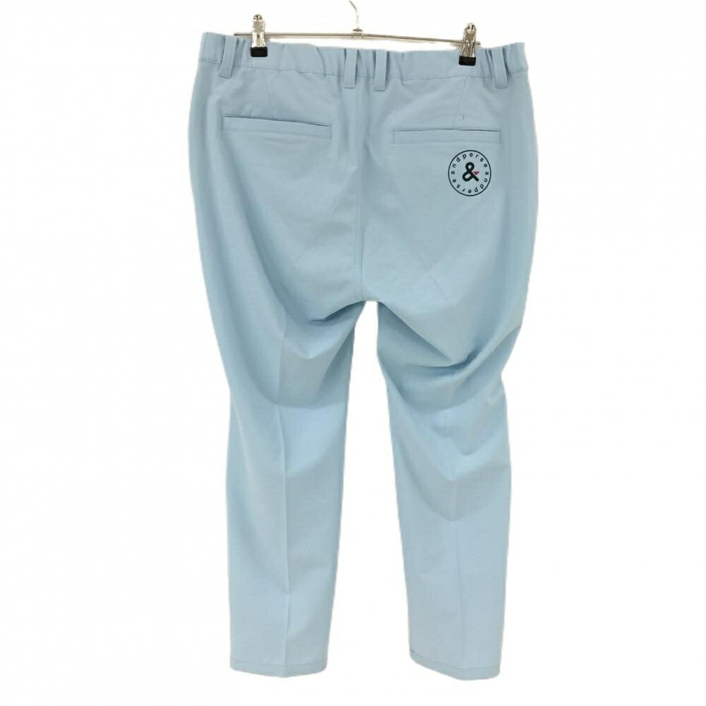 アンパスィ パンツ ライトブルー 後ろウエストゴム メンズ 3L ゴルフウェア 2024年モデル and per se