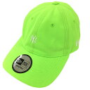 ニューエラ キャップ 蛍光グリーン×白 ニューヨークヤンキース ゴルフウェア New Era(4)