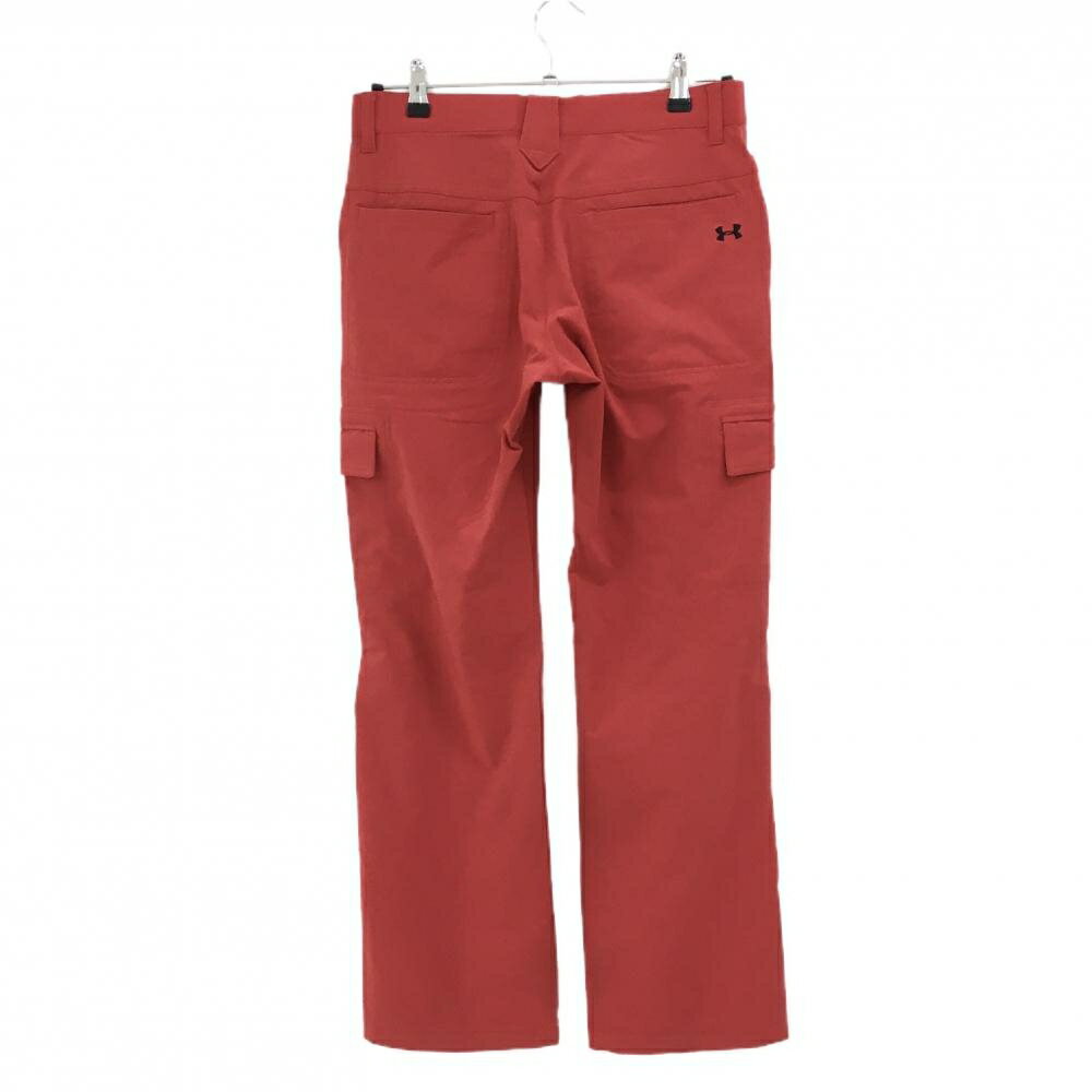 アンダーアーマー パンツ レッド 複数ポケット メンズ 73 ゴルフウェア UNDER ARMOUR