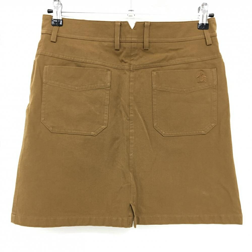 【美品】マンシングウェア スカート ブラウン ストレッチ レディース 11 ゴルフウェア Munsingwear