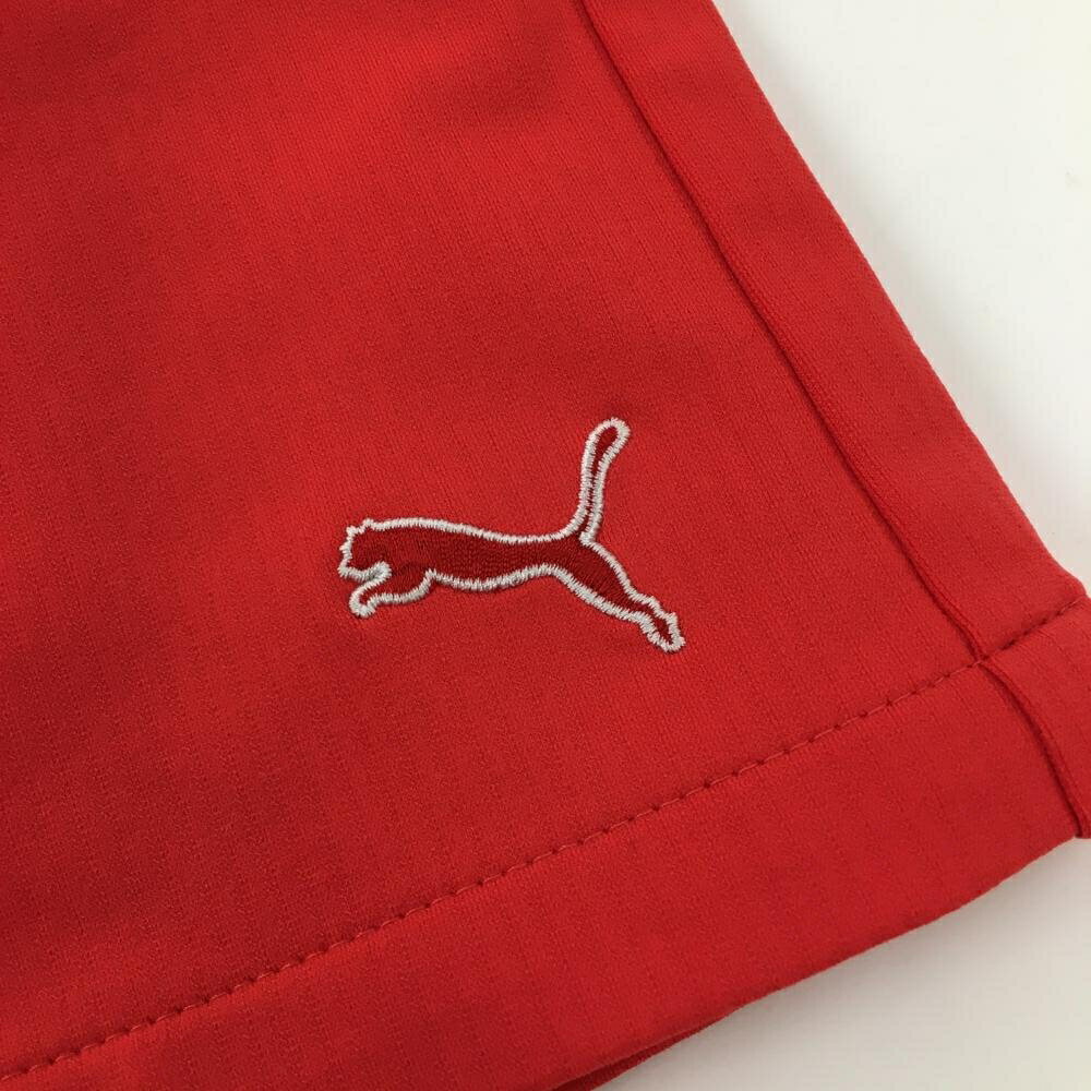 【超美品】プーマ スカート レッド ストレッチ 裏微起毛 レディース M ゴルフウェア PUMA 3