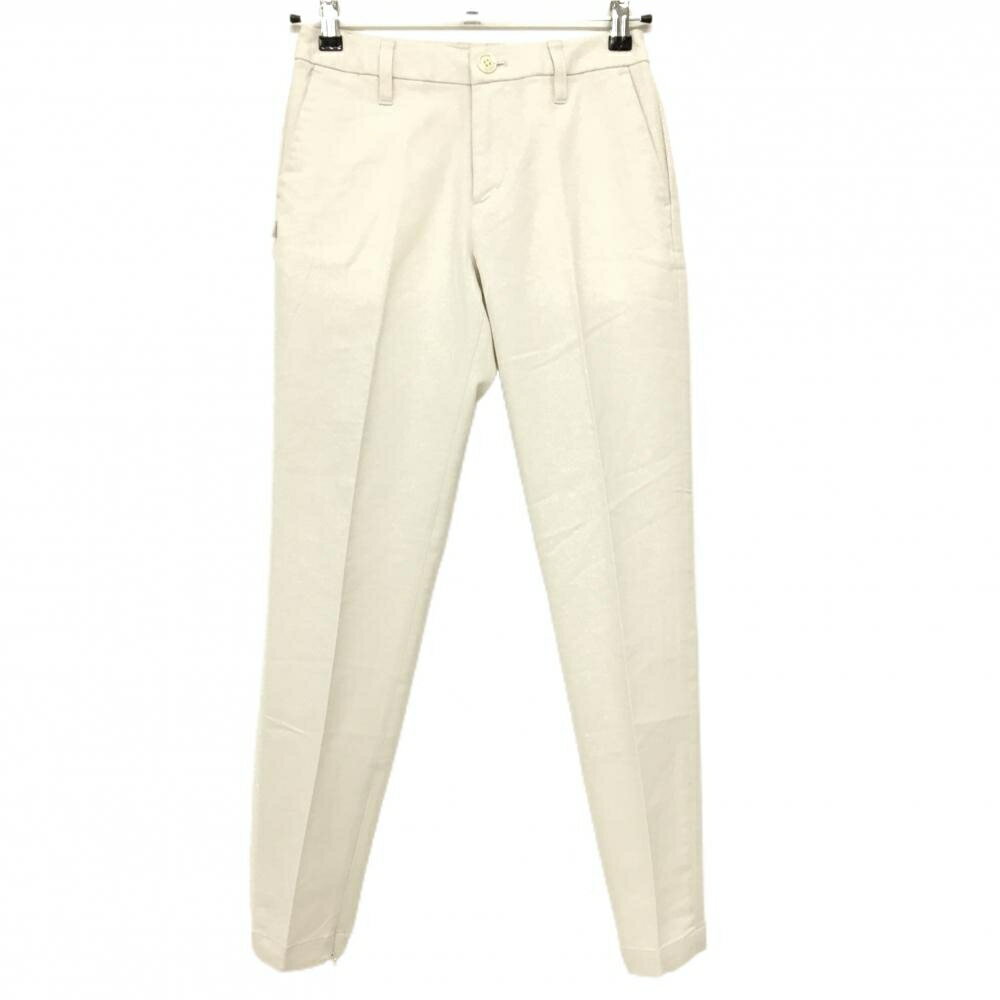 【超美品】セントアンドリュース パンツ ライトベージュ 無地 ストレッチ レディース S ゴルフウェア S..