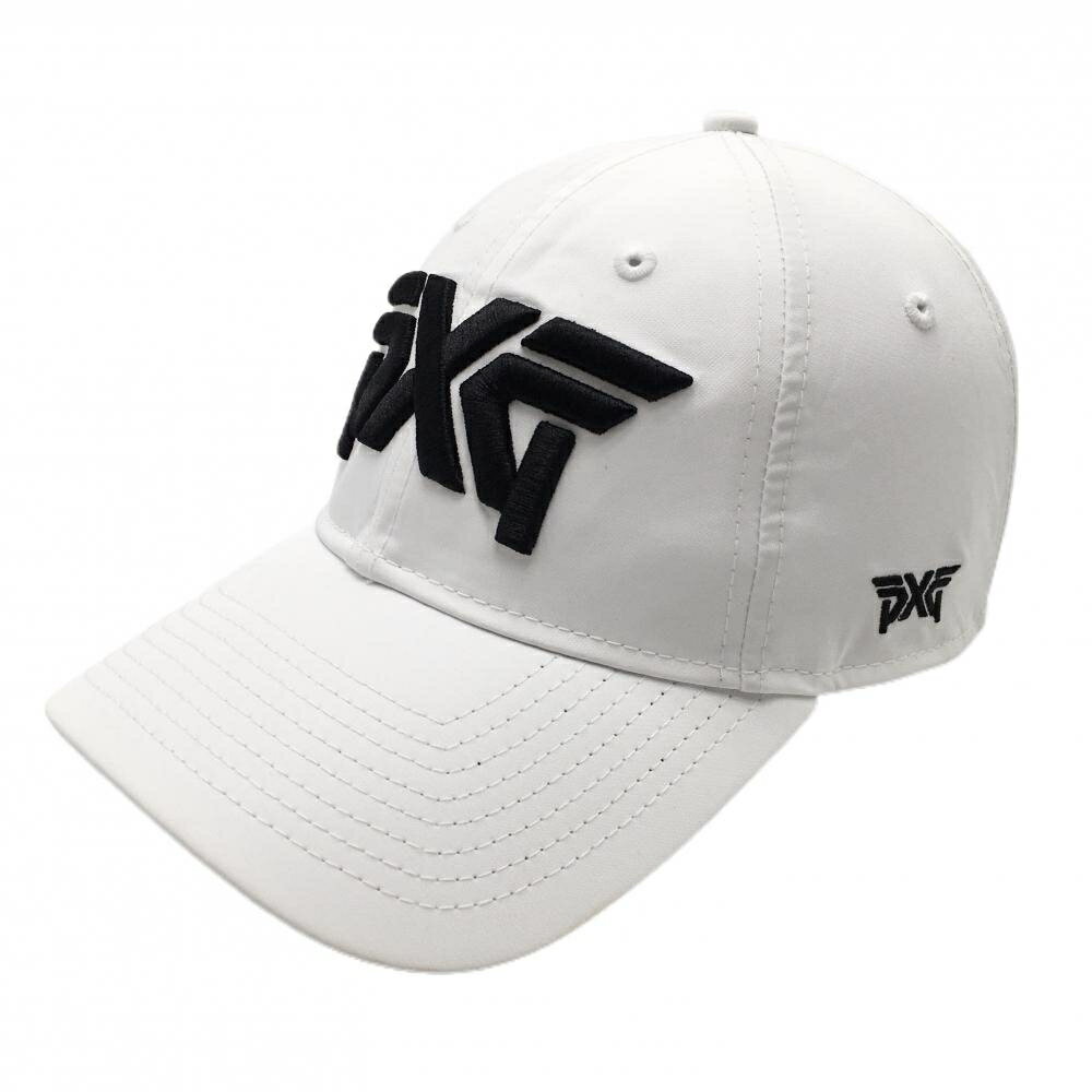 【美品】ニューエラ×パーソンズエクストリーム キャップ 白×黒 立体ロゴ刺しゅう ゴルフウェア New Era