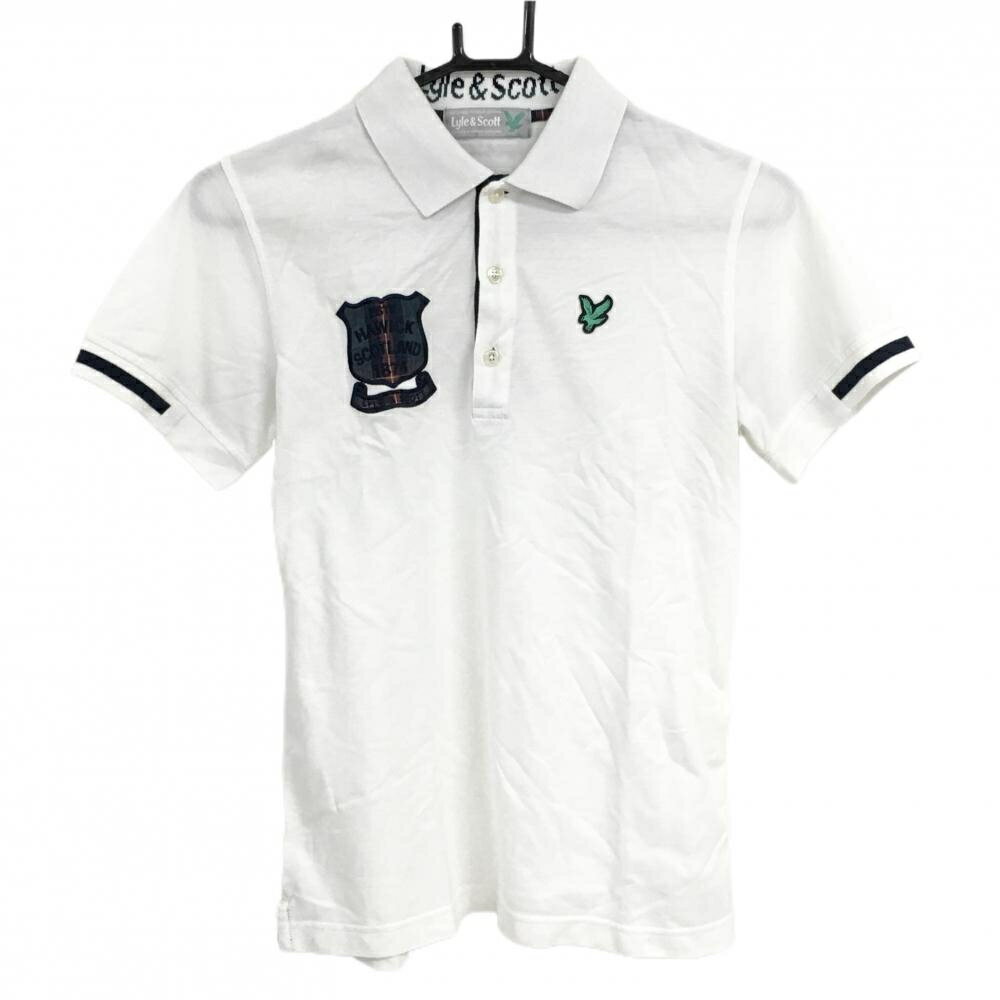 商品説明 ブランド LYLE＆SCOTT アイテム 半袖ポロシャツ 表記サイズ S ※海外サイズの場合もございます。必ず実寸サイズをご確認ください。 実寸サイズ 　身幅：約42.5cm　袖丈：約18cm　肩幅：約36.5cm　着丈：約60cm ※実寸サイズの採寸方法については、こちらをご覧ください。 ★実寸サイズは平台に平置きして外寸を測定しており、商品によっては若干の誤差が生じます。数cmの誤差は予めご了承くださいませ。 特徴・仕様 適応時期 春 ・ 夏 商品ランク B+ コメント 襟汚れ 商品ランク（ゴルフウェア） N 新品（タグ付き) S 新品未使用品（タグなし） A+ 使用感や汚れ等がない、または目立たない綺麗な中古品 A 使用感や汚れ等が少ない美品や良品 B+ 使用感や中小の汚れ等がある一般的な中古品 B 使用感や大中の汚れ等がある一般的な中古品 C 使用感や大中の汚れ、小さな穴等がある中古品 商品ランク（ゴルフシューズ） N 新品（タグ付き) S 新品未使用品（タグなし） A+ しわや汚れ等がない、または少ない綺麗な中古品 A しわや小さな汚れはあるが、使用感が少ない美品や良品 B+ しわや中小の汚れ、使用感がある一般的な中古品 B しわや大中の汚れ、使用感がある一般的な中古品 C しわや大中の汚れ、使用感がある中古品 D しわや大きな汚れ、使用感がある中古品 &nbsp;★A+～CランクはUSED品となりますので、神経質な方はご入札をお控えください。 &nbsp;★Nランクは新品商品ですが、一部保管時による汚れ等があります。商品説明や写真で必ずご確認ください。　