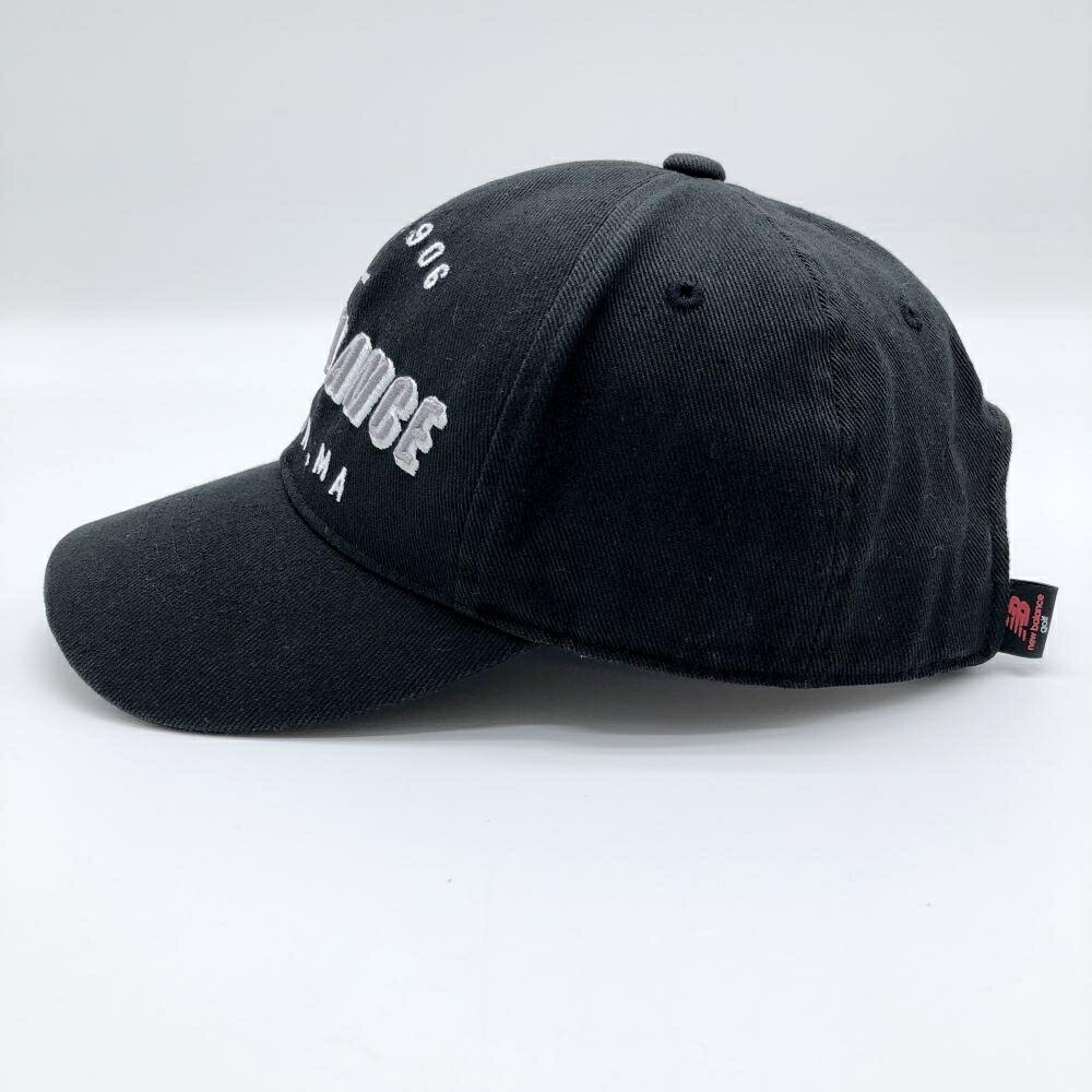 ニューバランス キャップ 黒×白 立体ロゴ刺しゅう FR ゴルフウェア New Balance