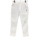 マスターバニー パンツ 白 ストレッチ レディース 0(S ) ゴルフウェア MASTER BUNNY EDITION