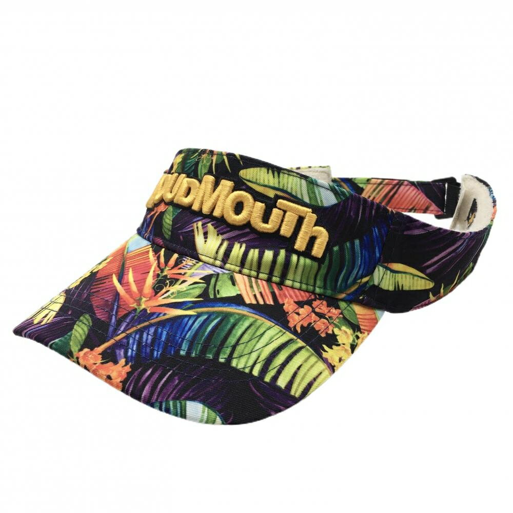 ラウドマウスサンバイザー黒×マルチ...