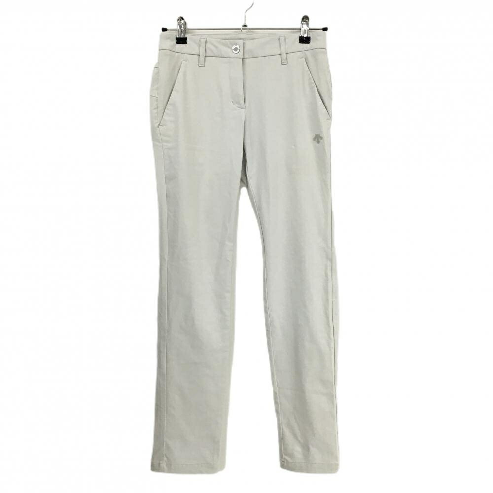 デサントゴルフ パンツ オフホワイト ストレッチ 中田英寿 レディース 61/S ゴルフウェア 2023年モデル..