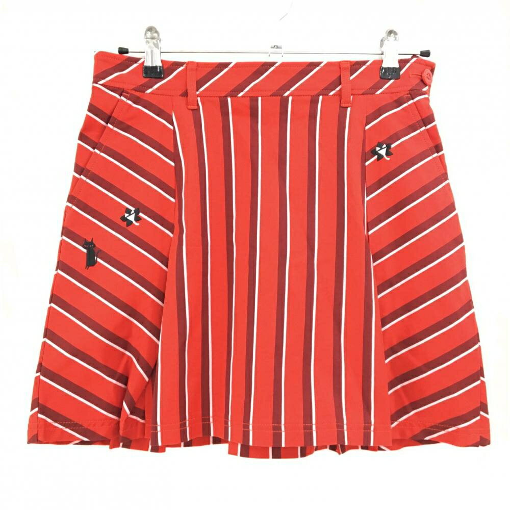 ルコックゴルフスカートレッド×ボル...