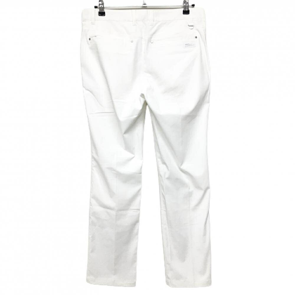タイトリスト パンツ 白 シンプル バックロゴ メンズ 85 ゴルフウェア TITLEIST