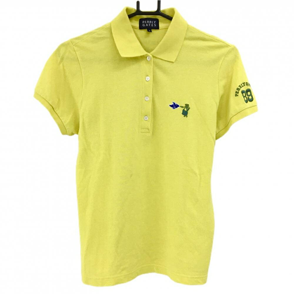パーリーゲイツ半袖ポロシャツイエロ...