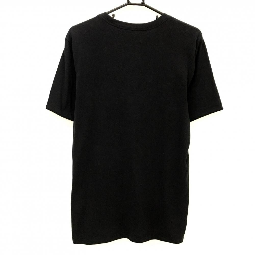 【美品】ナイキ Tシャツ 黒 胸元ロゴ メンズ LGG ゴルフウェア NIKE