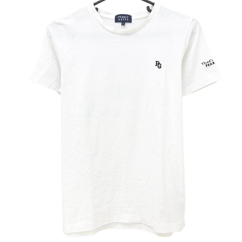商品説明 ブランド PEARLY GATES アイテム 半袖Tシャツ 表記サイズ 1 ※海外サイズの場合もございます。必ず実寸サイズをご確認ください。 実寸サイズ 　身幅：約47cm　袖丈：約18cm　肩幅：約37.5cm　着丈：約60cm ※実寸サイズの採寸方法については、こちらをご覧ください。 ★実寸サイズは平台に平置きして外寸を測定しており、商品によっては若干の誤差が生じます。数cmの誤差は予めご了承くださいませ。 特徴・仕様 2024年モデル 適応時期 春 ・ 夏 商品ランク A コメント ネック薄汚れ 商品ランク（ゴルフウェア） N 新品（タグ付き) S 新品未使用品（タグなし） A+ 使用感や汚れ等がない、または目立たない綺麗な中古品 A 使用感や汚れ等が少ない美品や良品 B+ 使用感や中小の汚れ等がある一般的な中古品 B 使用感や大中の汚れ等がある一般的な中古品 C 使用感や大中の汚れ、小さな穴等がある中古品 商品ランク（ゴルフシューズ） N 新品（タグ付き) S 新品未使用品（タグなし） A+ しわや汚れ等がない、または少ない綺麗な中古品 A しわや小さな汚れはあるが、使用感が少ない美品や良品 B+ しわや中小の汚れ、使用感がある一般的な中古品 B しわや大中の汚れ、使用感がある一般的な中古品 C しわや大中の汚れ、使用感がある中古品 D しわや大きな汚れ、使用感がある中古品 &nbsp;★A+～CランクはUSED品となりますので、神経質な方はご入札をお控えください。 &nbsp;★Nランクは新品商品ですが、一部保管時による汚れ等があります。商品説明や写真で必ずご確認ください。　