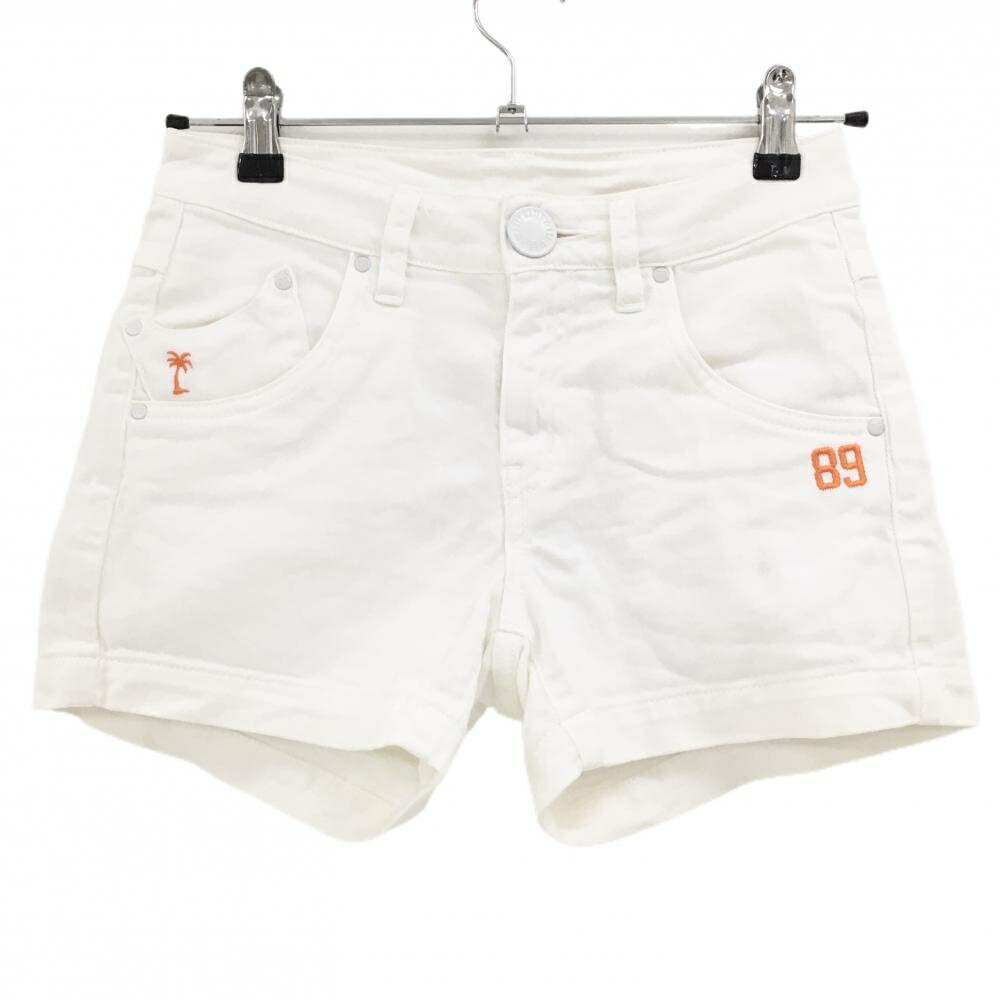 商品説明 ブランド PEARLY GATES アイテム ショートパンツ 表記サイズ 0 ※海外サイズの場合もございます。必ず実寸サイズをご確認ください。 実寸サイズ 　ウエスト：約34cm　股上：約21.5cm　股下：約8.5cm　もも幅：約24cm　裾幅：約25.5cm ※実寸サイズの採寸方法については、こちらをご覧ください。 ★実寸サイズは平台に平置きして外寸を測定しており、商品によっては若干の誤差が生じます。数cmの誤差は予めご了承くださいませ。 特徴・仕様 適応時期 春 ・ 夏 ・ 秋 商品ランク A コメント 裾薄汚れ、後ろプリントひび割れ少 商品ランク（ゴルフウェア） N 新品（タグ付き) S 新品未使用品（タグなし） A+ 使用感や汚れ等がない、または目立たない綺麗な中古品 A 使用感や汚れ等が少ない美品や良品 B+ 使用感や中小の汚れ等がある一般的な中古品 B 使用感や大中の汚れ等がある一般的な中古品 C 使用感や大中の汚れ、小さな穴等がある中古品 商品ランク（ゴルフシューズ） N 新品（タグ付き) S 新品未使用品（タグなし） A+ しわや汚れ等がない、または少ない綺麗な中古品 A しわや小さな汚れはあるが、使用感が少ない美品や良品 B+ しわや中小の汚れ、使用感がある一般的な中古品 B しわや大中の汚れ、使用感がある一般的な中古品 C しわや大中の汚れ、使用感がある中古品 D しわや大きな汚れ、使用感がある中古品 &nbsp;★A+～CランクはUSED品となりますので、神経質な方はご入札をお控えください。 &nbsp;★Nランクは新品商品ですが、一部保管時による汚れ等があります。商品説明や写真で必ずご確認ください。　