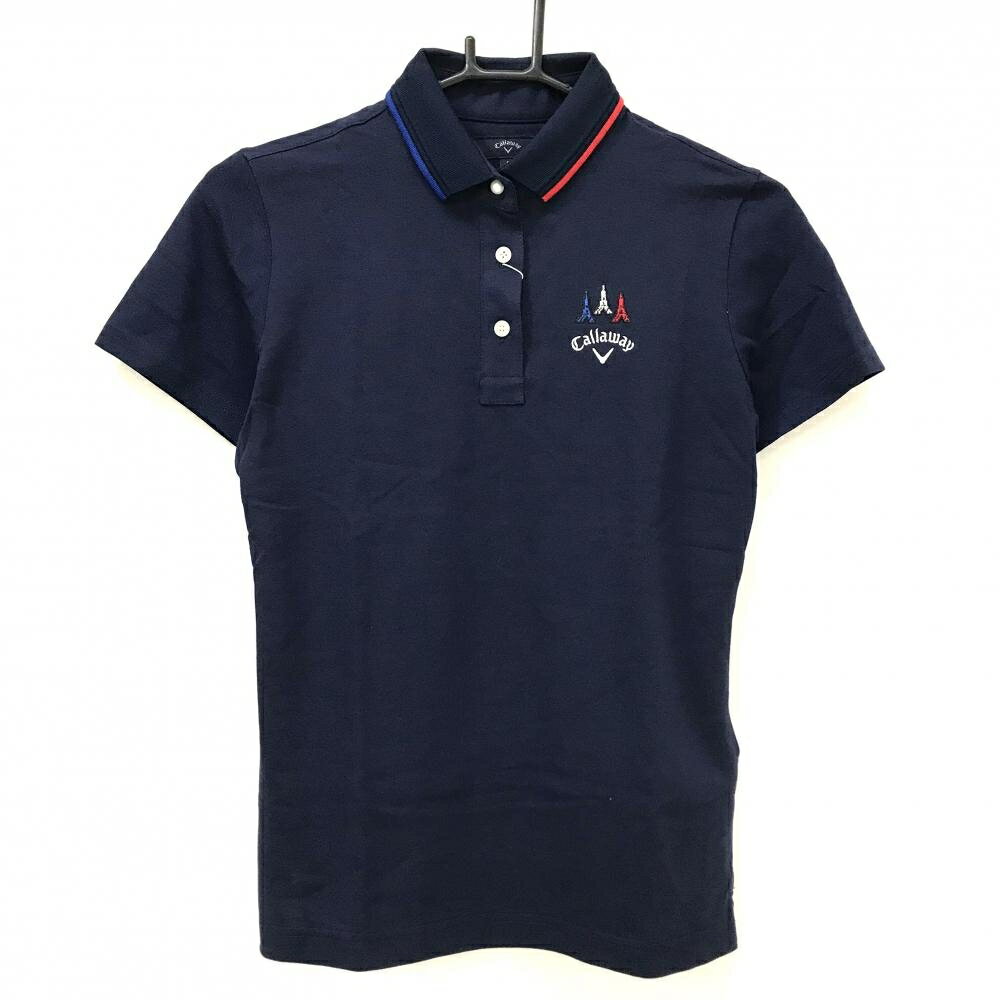 商品説明 ブランド Callaway アイテム 半袖ポロシャツ 表記サイズ S ※海外サイズの場合もございます。必ず実寸サイズをご確認ください。 実寸サイズ 　身幅：約42cm　袖丈：約17cm　肩幅：約36cm　着丈：約57.5cm ※実寸サイズの採寸方法については、こちらをご覧ください。 ★実寸サイズは平台に平置きして外寸を測定しており、商品によっては若干の誤差が生じます。数cmの誤差は予めご了承くださいませ。 特徴・仕様 適応時期 春 ・ 夏 商品ランク N コメント 商品ランク（ゴルフウェア） N 新品（タグ付き) S 新品未使用品（タグなし） A+ 使用感や汚れ等がない、または目立たない綺麗な中古品 A 使用感や汚れ等が少ない美品や良品 B+ 使用感や中小の汚れ等がある一般的な中古品 B 使用感や大中の汚れ等がある一般的な中古品 C 使用感や大中の汚れ、小さな穴等がある中古品 商品ランク（ゴルフシューズ） N 新品（タグ付き) S 新品未使用品（タグなし） A+ しわや汚れ等がない、または少ない綺麗な中古品 A しわや小さな汚れはあるが、使用感が少ない美品や良品 B+ しわや中小の汚れ、使用感がある一般的な中古品 B しわや大中の汚れ、使用感がある一般的な中古品 C しわや大中の汚れ、使用感がある中古品 D しわや大きな汚れ、使用感がある中古品 &nbsp;★A+～CランクはUSED品となりますので、神経質な方はご入札をお控えください。 &nbsp;★Nランクは新品商品ですが、一部保管時による汚れ等があります。商品説明や写真で必ずご確認ください。　