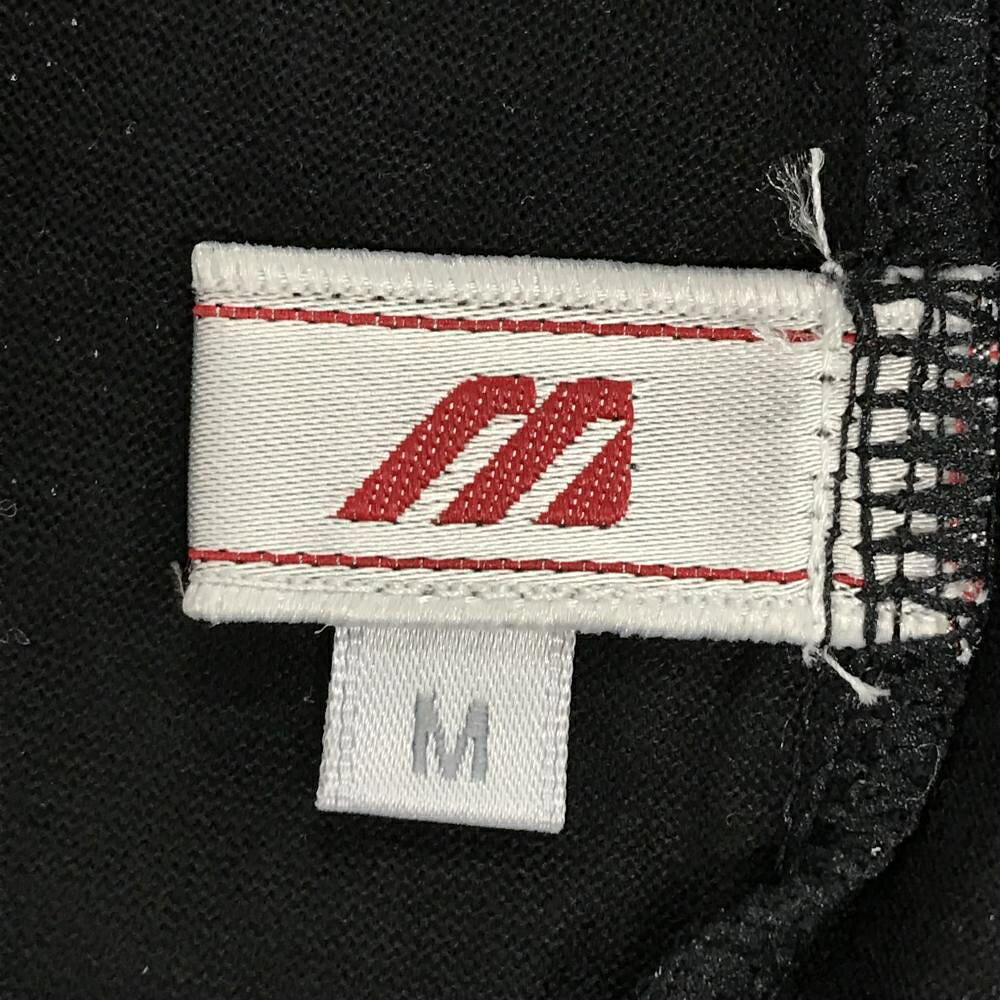 レオナード 楽天市場店の【美品】ミズノ 半袖ハイネックシャツ 黒×白 花柄 レディース M ゴルフウェア MIZUNO｜アングル3