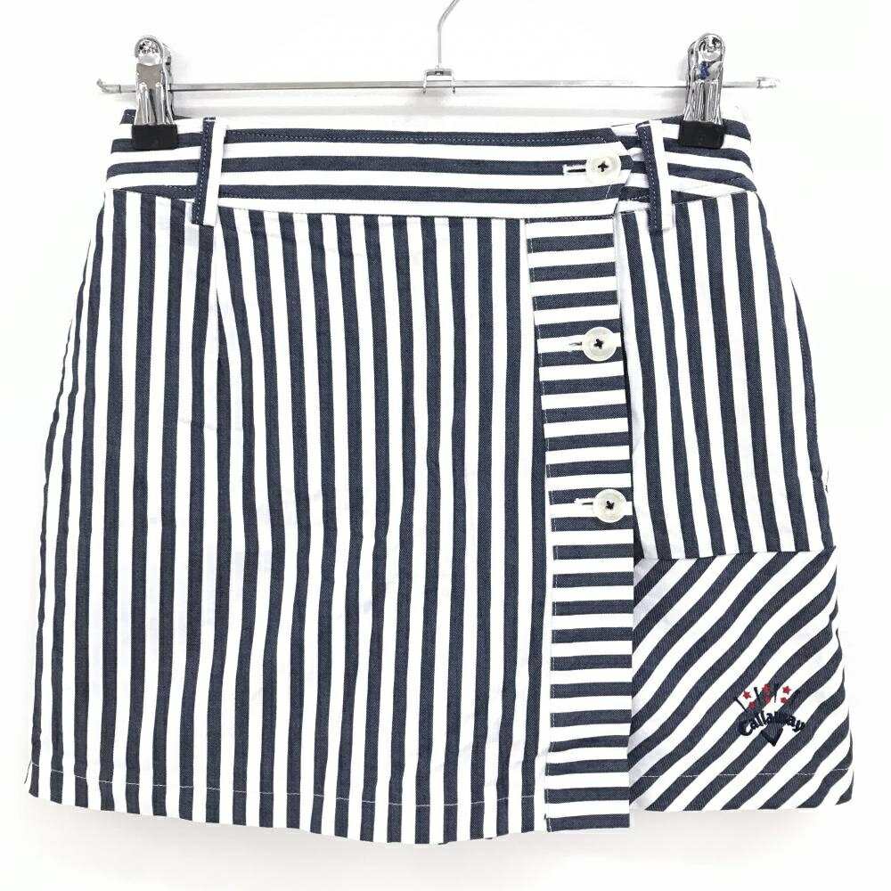 キャロウェイスカート白×ネイビース...