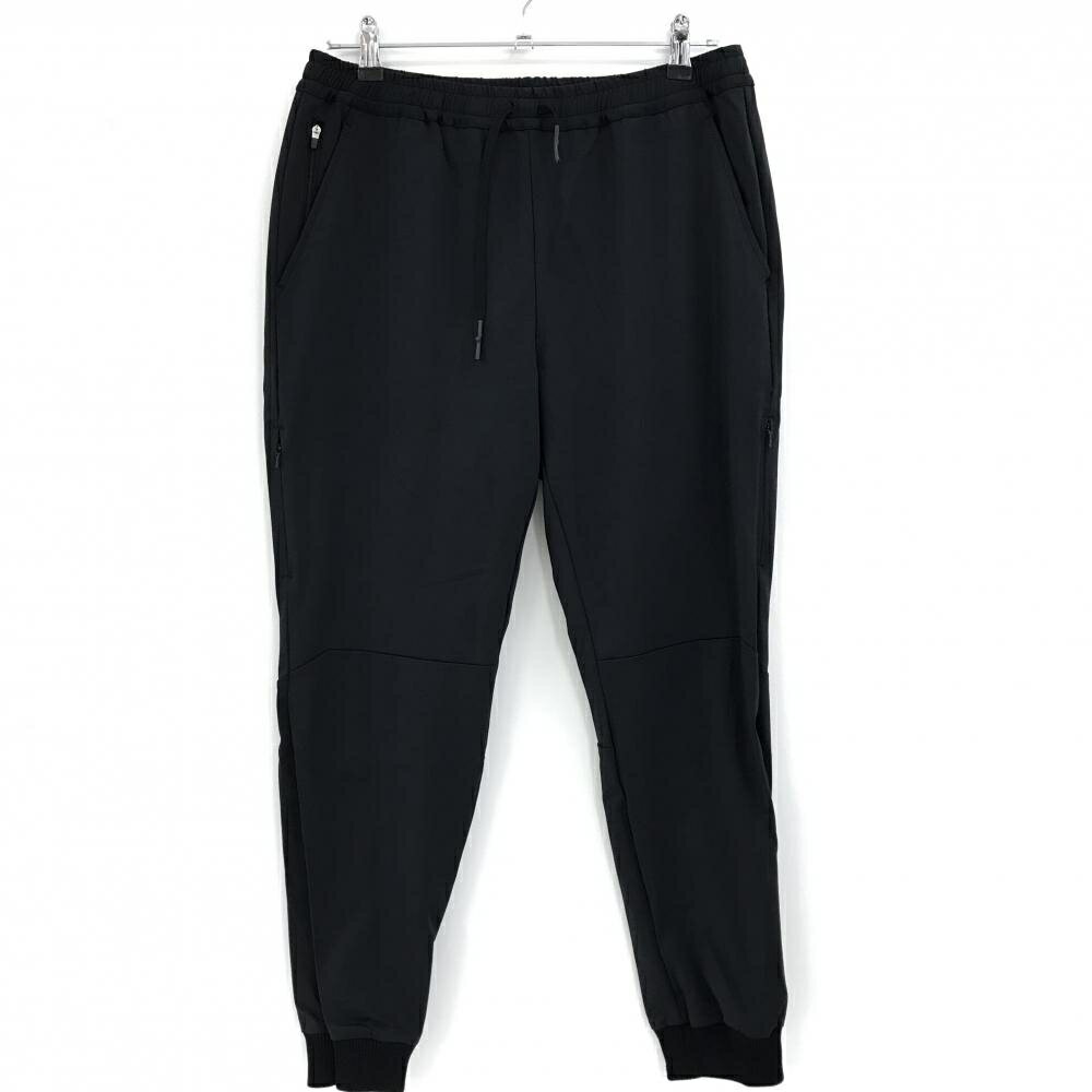 【超美品】ケースリービー ジョガーパンツ 黒 ストレッチ ウエストゴム＆調節紐 メンズ 2(L) ゴルフウ..