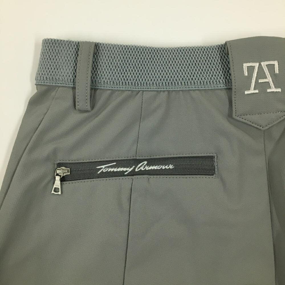 【美品】トミーアーマー パンツ グレー ベスト部一部ゴム ストレッチ レディース S ゴルフウェア Tommy Armour