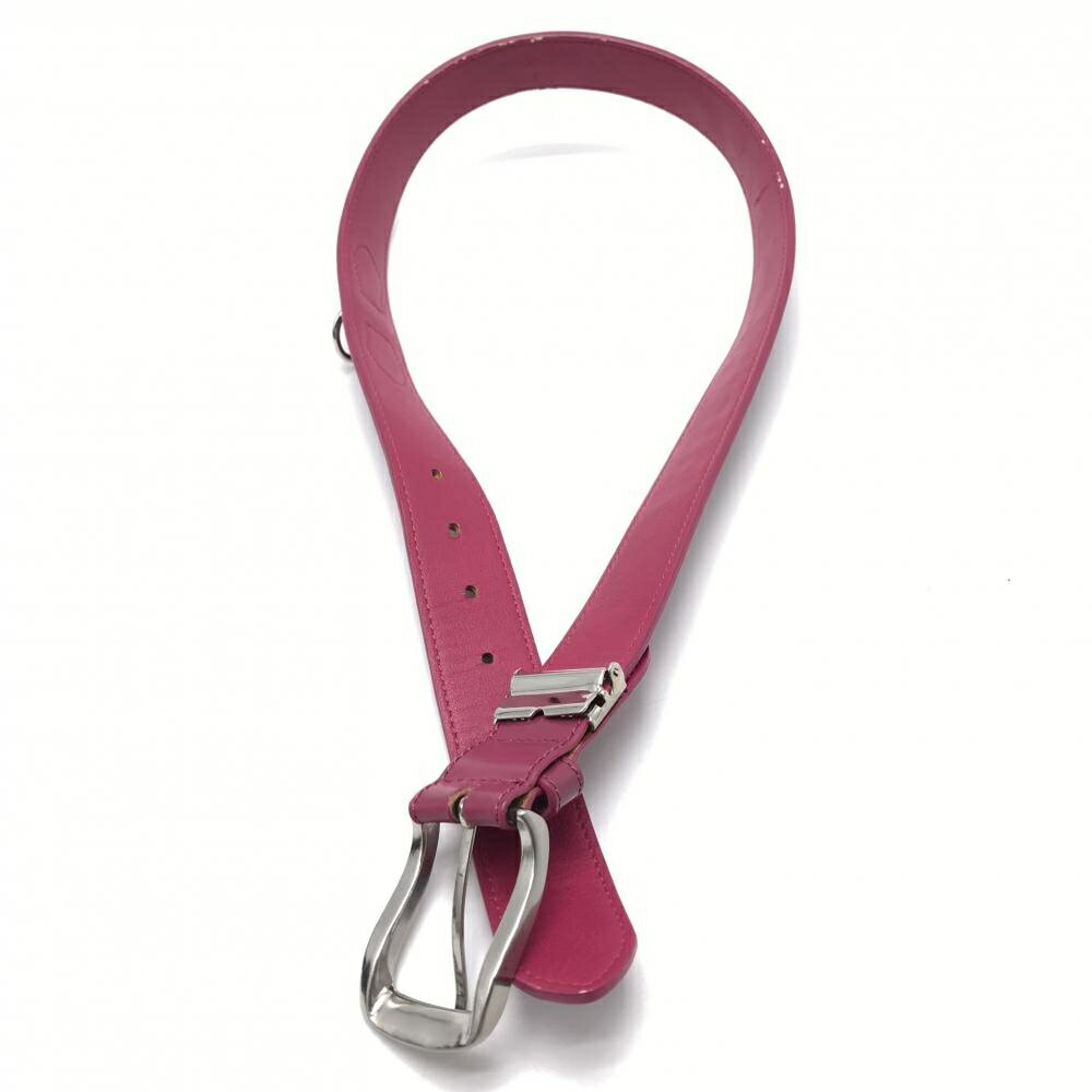 パーリーゲイツ ベルト ピンク バックルシルバー レディース ゴルフウェア PEARLY GATES