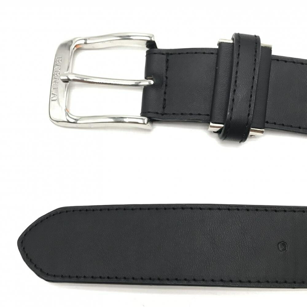 V12 ベルト 黒×白 ロゴプリント メンズ ゴルフウェア V12