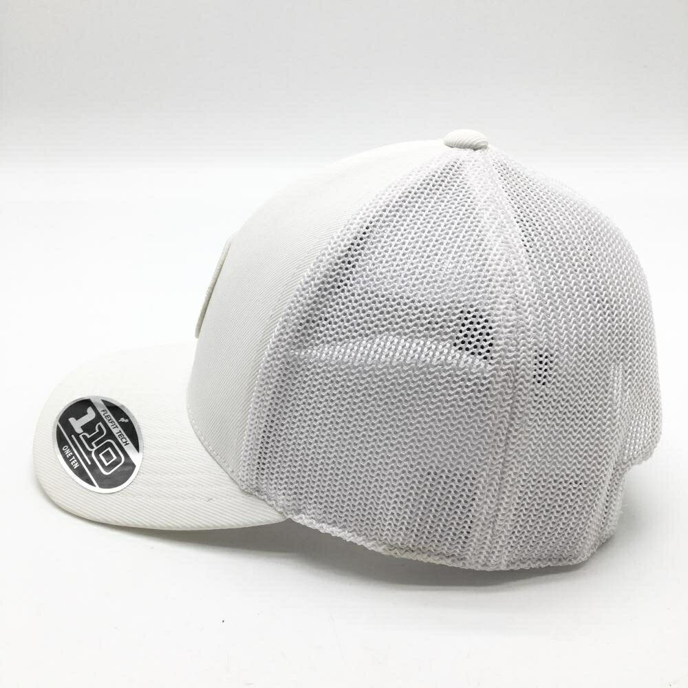 ブラッククローバー メッシュキャップ 白 ロゴワッペン 110 ゴルフウェア BLACK CLOVER