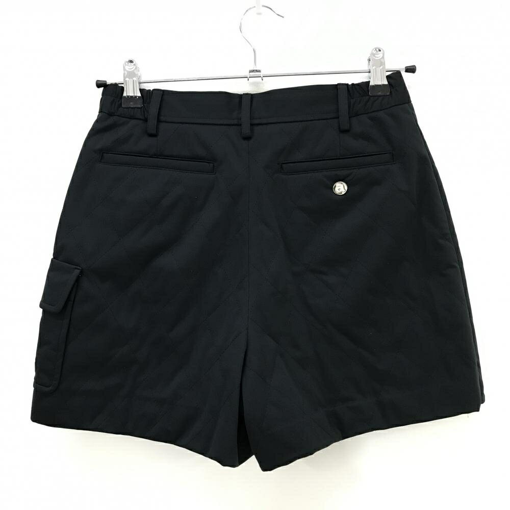 【超美品】アルチビオ 中綿キュロットスカート 黒 ビッグポケット レディース 36 ゴルフウェア archivio