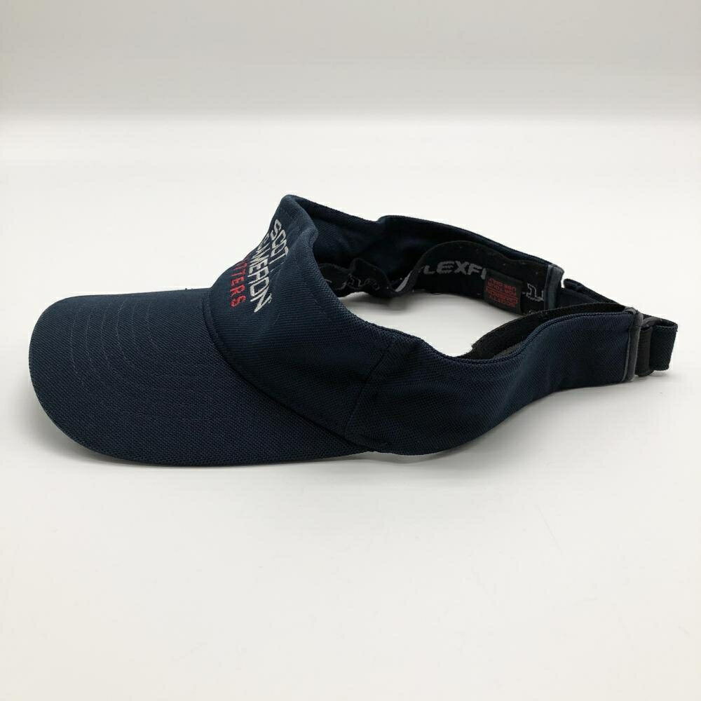 スコッティキャメロン サンバイザー ネイビー×白 ロゴ刺しゅう ゴルフウェア Scotty Cameron
