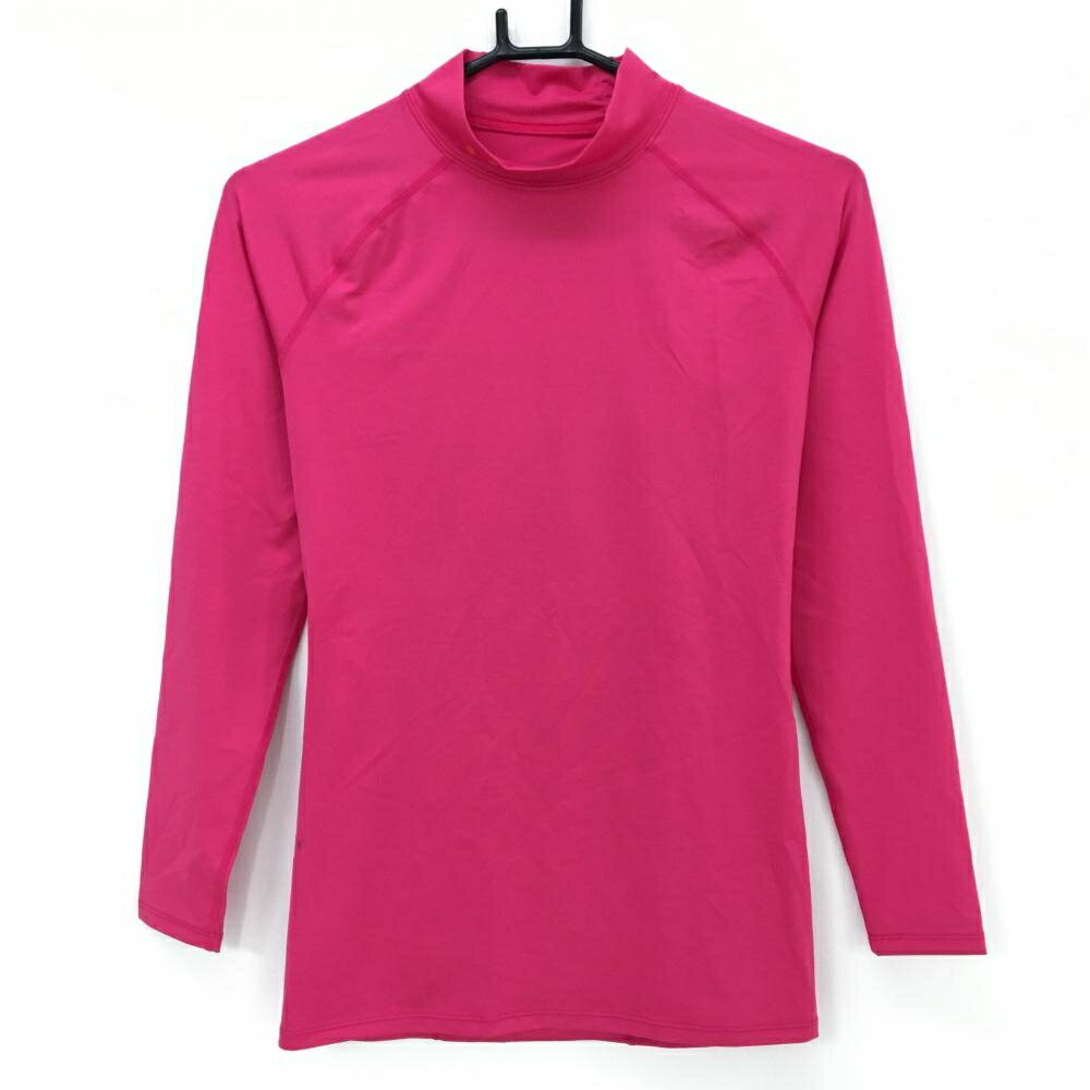 【当店ポイント10倍！楽天スーパーセル期間限定】アンダーアーマー ハイネックインナーシャツ ピンク ..