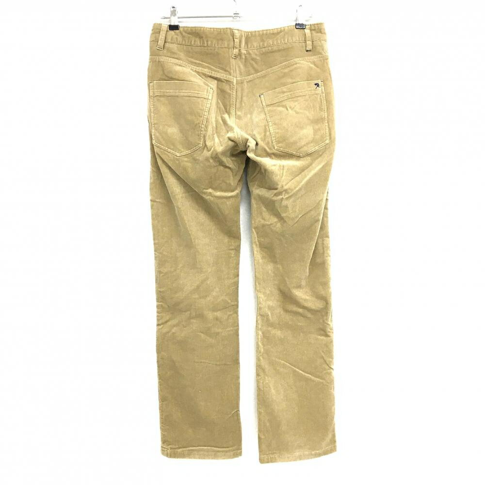 【美品】アーノルドパーマー コーデュロイパンツ ライトブラウン ロゴ刺しゅう メンズ 2 ゴルフウェア Arnold Palmer