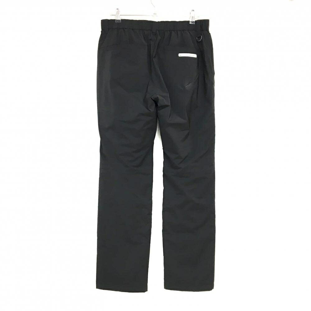 カッパ 中綿パンツ 黒×白 ウエストゴム 裾内側ゴム メンズ XXL ゴルフウェア 大きいサイズ Kappa