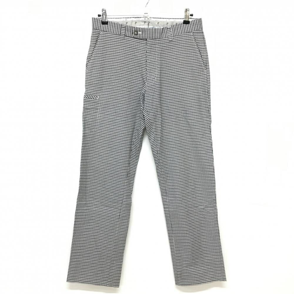 アシュワースパンツ白×ネイビー系ギ...