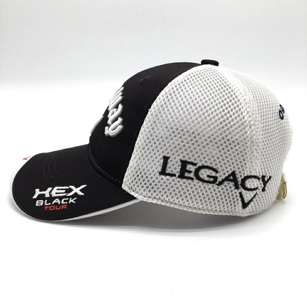 キャロウェイ メッシュキャップ 黒×白 立体ロゴ ニューエラ ODYSSEY ONE SIZE ゴルフウェア Callaway