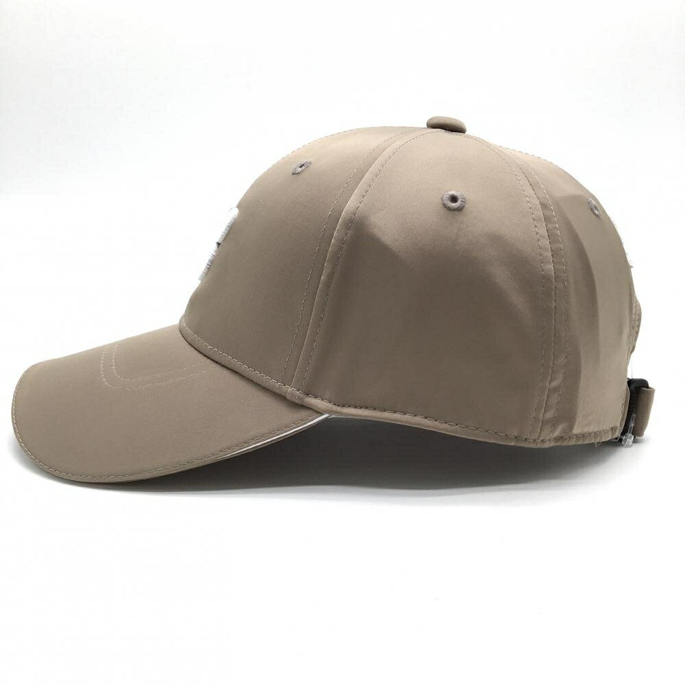 【新品】ブリヂストン キャップ ブラウン×白 つば星 ラインストーン レディース フリーサイズ(約54-58cm) ゴルフウェア Bridgestone