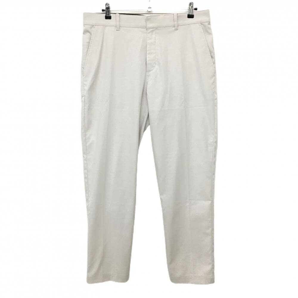 ナイキ パンツ ベージュ ロゴ黒 ストレッチ メンズ 36×32GG ゴルフウェア 2023年モデル NIKE