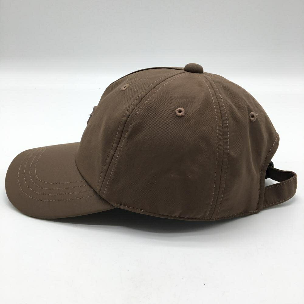 【超美品】ヒールクリーク キャップ ブラウン 立体ロゴ 00 ゴルフウェア Heal Creek