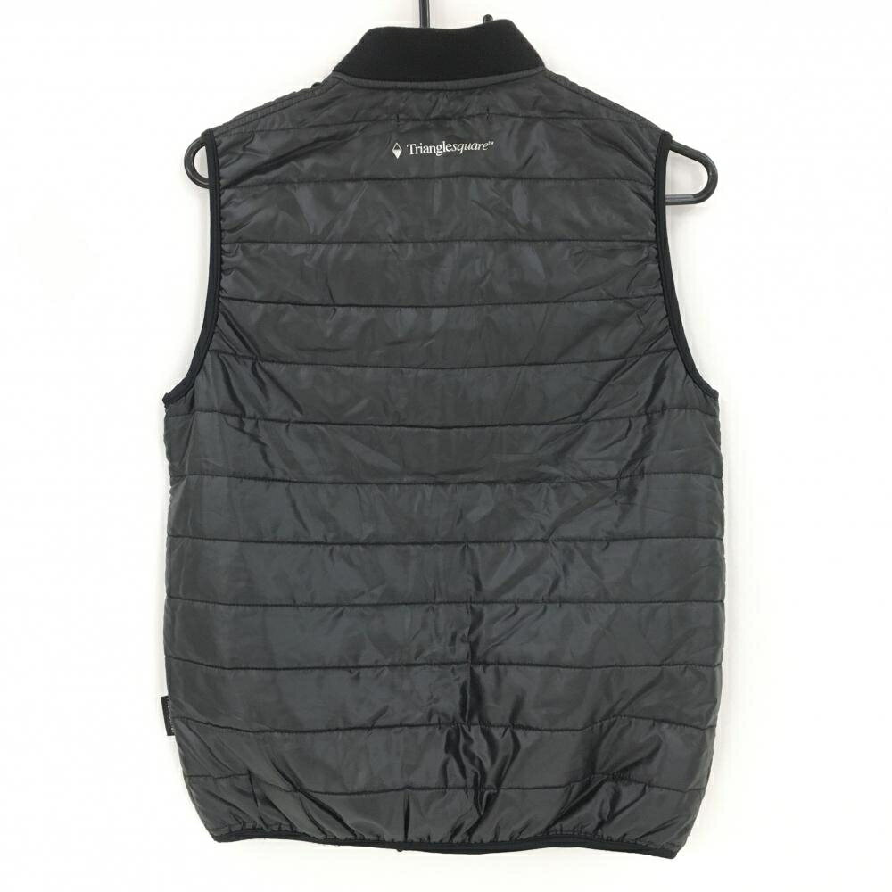 【美品】マークアンドロナ 中綿ベスト 黒 スカル Trianglesquare メンズ M ゴルフウェア MARK＆LONA