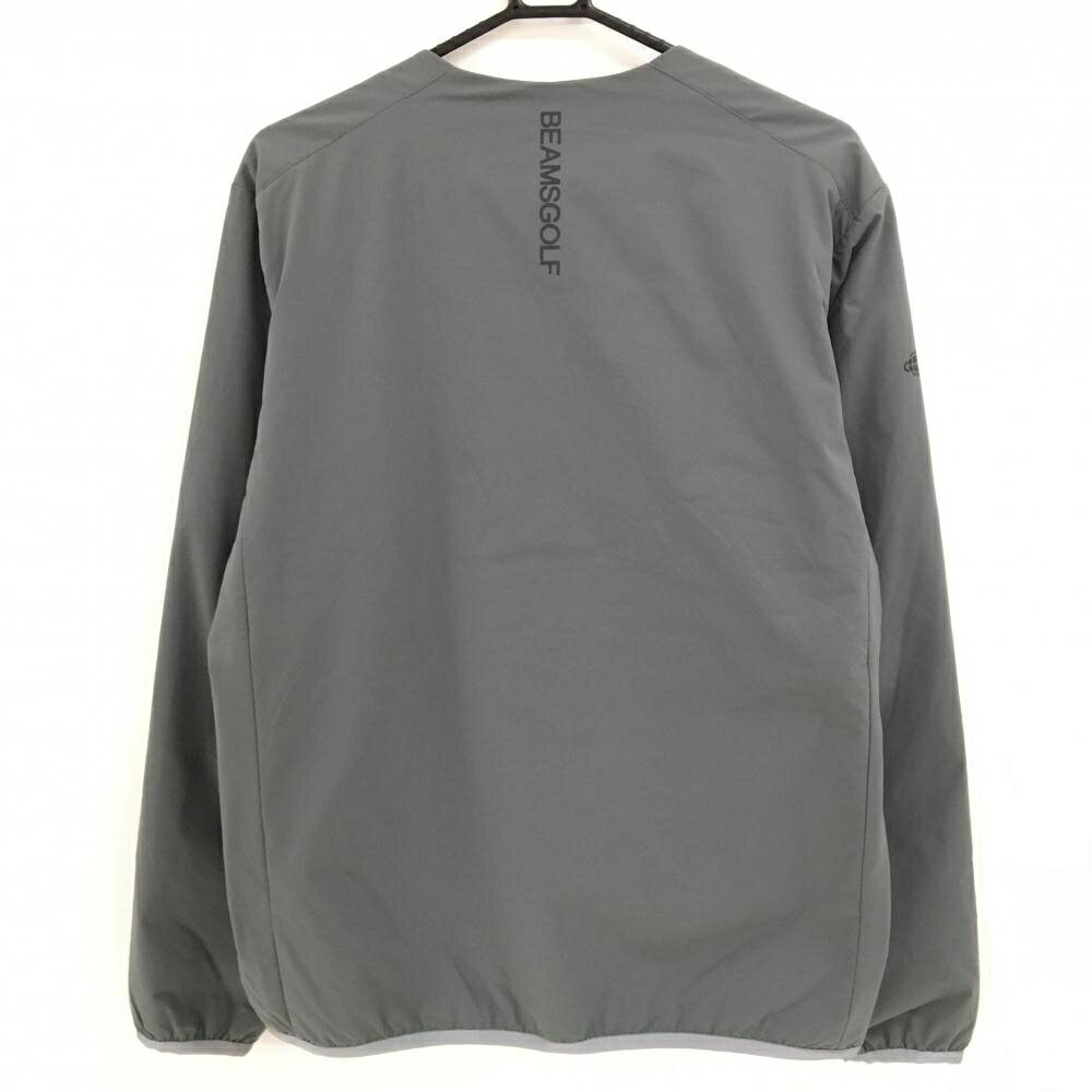 【超美品】ビームスゴルフ 中綿ジャケット グレー 裏地メッシュ メンズ L ゴルフウェア BEAMS GOLF