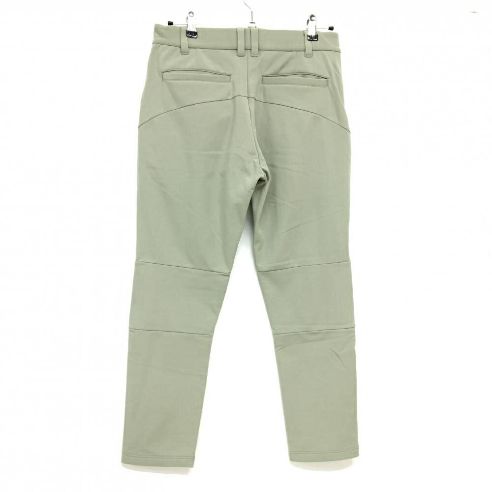 【美品】エスワイサーティトゥ パンツ ライトカーキ 裏起毛 ストレッチ メンズ M ゴルフウェア SY32 BY SWEET YEARS