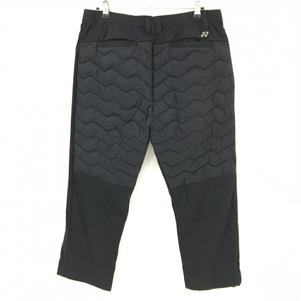 【美品】ヨネックス 中綿パンツ 黒 太腿中綿 HEAT CAPSULE メンズ 3L ゴルフウェア 大きいサイズ YONEX