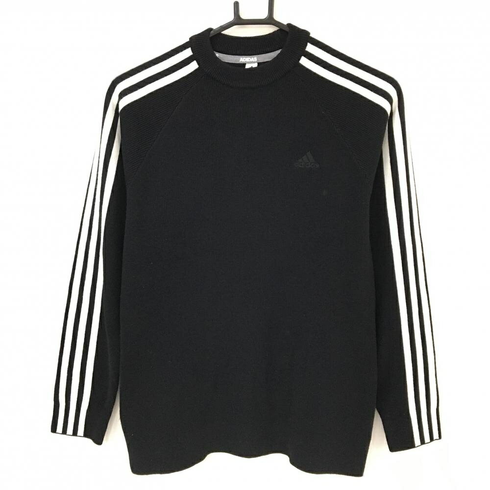 商品説明 ブランド adidas アイテム セーター 表記サイズ OT ※海外サイズの場合もございます。必ず実寸サイズをご確認ください。 実寸サイズ 　ゆき丈：約75cm　身幅：約47cm　着丈：約60cm ※実寸サイズの採寸方法については、こちらをご覧ください。 ★実寸サイズは平台に平置きして外寸を測定しており、商品によっては若干の誤差が生じます。数cmの誤差は予めご了承くださいませ。 特徴・仕様 適応時期 春 ・ 秋 商品ランク B+ コメント 所々毛羽立ち 商品ランク（ゴルフウェア） N 新品（タグ付き) S 新品未使用品（タグなし） A+ 使用感や汚れ等がない、または目立たない綺麗な中古品 A 使用感や汚れ等が少ない美品や良品 B+ 使用感や中小の汚れ等がある一般的な中古品 B 使用感や大中の汚れ等がある一般的な中古品 C 使用感や大中の汚れ、小さな穴等がある中古品 商品ランク（ゴルフシューズ） N 新品（タグ付き) S 新品未使用品（タグなし） A+ しわや汚れ等がない、または少ない綺麗な中古品 A しわや小さな汚れはあるが、使用感が少ない美品や良品 B+ しわや中小の汚れ、使用感がある一般的な中古品 B しわや大中の汚れ、使用感がある一般的な中古品 C しわや大中の汚れ、使用感がある中古品 D しわや大きな汚れ、使用感がある中古品 &nbsp;★A+～CランクはUSED品となりますので、神経質な方はご入札をお控えください。 &nbsp;★Nランクは新品商品ですが、一部保管時による汚れ等があります。商品説明や写真で必ずご確認ください。　