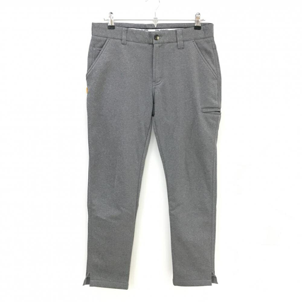 【超美品】ジーディーオーオリジナル パンツ 杢グレー 裏起毛 ストレッチ メンズ 3 ゴルフウェア GDO ...