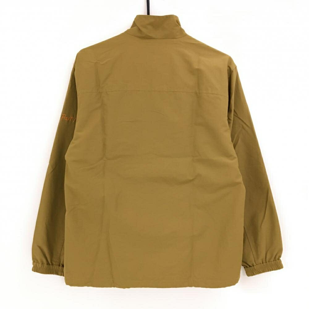 【超美品】オノフ ジャケット ブラウン×オレンジ 蓄熱裏地 ドローコード メンズ M ゴルフウェア ONOFF