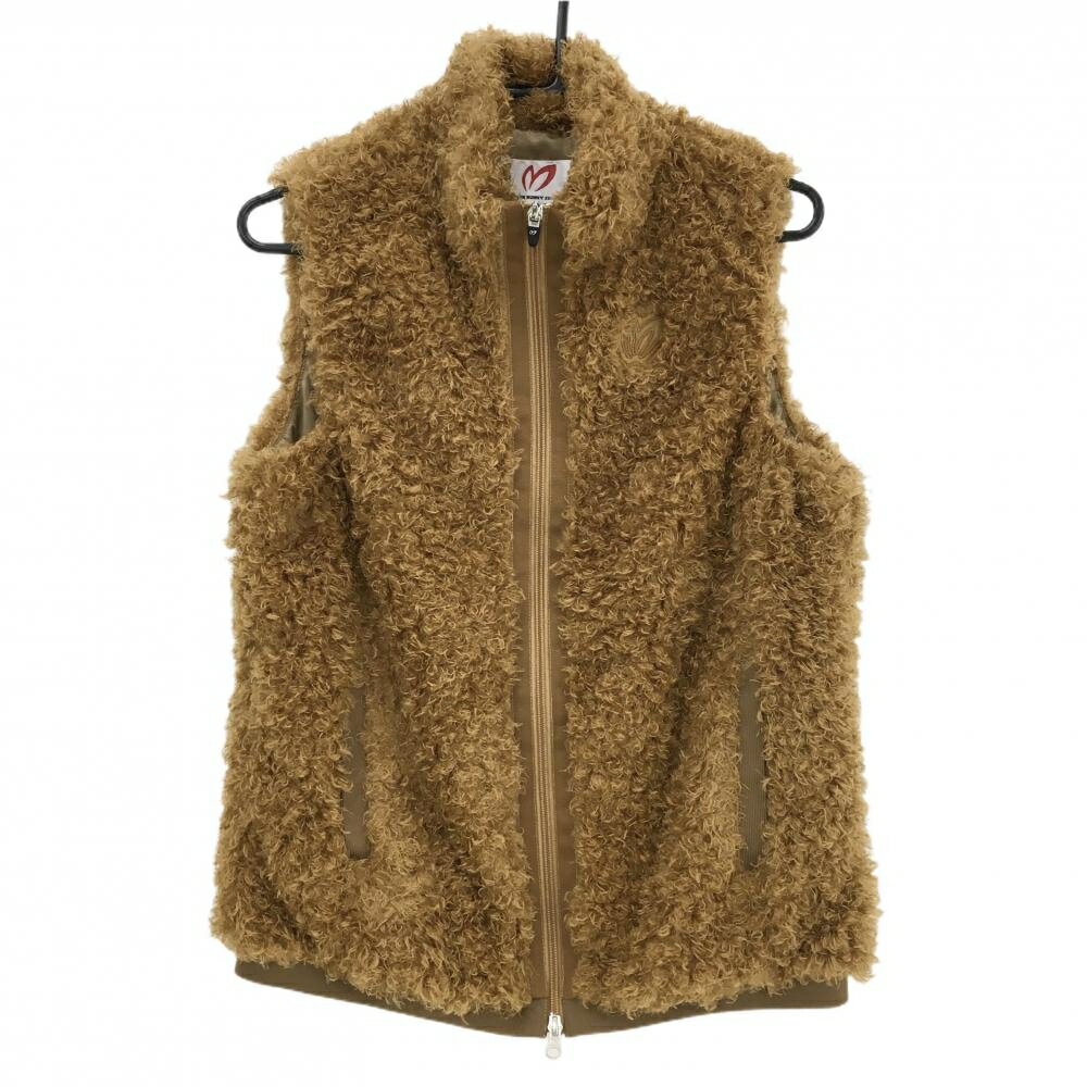 【新品】マスターバニー ファーベスト ライトブラウン レディース 2(L) ゴルフウェア 2024年モデル MAS..