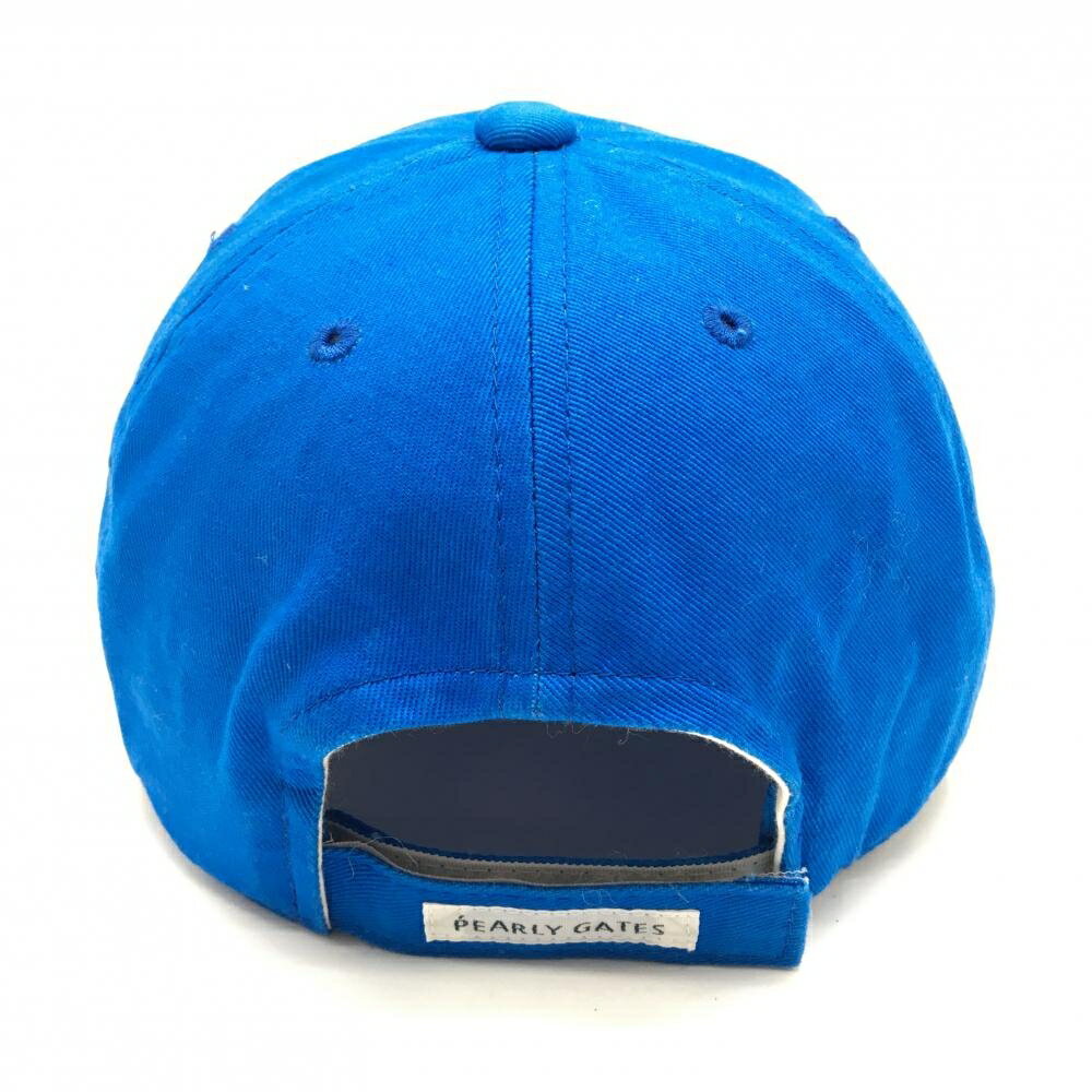 ジャックバニー キャップ ブルー×白 立体ロゴ刺しゅう FR ゴルフウェア Jack Bunny